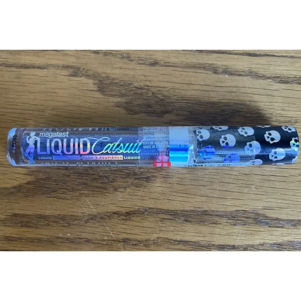 Wet N‎ Wild Limited Edition Nyctophilia Goth O Graphic Liquid Catsuit Eyeshadow